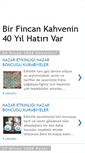 Mobile Screenshot of birfincankahvenin40yilhatirivar.blogspot.com