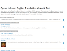 Tablet Screenshot of english-onlinequranhakeem.blogspot.com