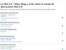 Tablet Screenshot of laweb20.blogspot.com