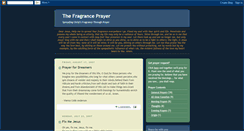 Desktop Screenshot of fragranceprayer.blogspot.com