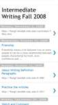 Mobile Screenshot of intermediatewritingfall2008.blogspot.com