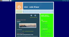 Desktop Screenshot of nicecotedazur.blogspot.com