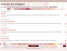 Tablet Screenshot of parlemenpoesia.blogspot.com