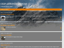 Tablet Screenshot of ceipantoniaartigas.blogspot.com