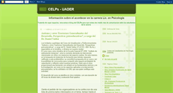 Desktop Screenshot of celpsico.blogspot.com
