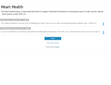 Tablet Screenshot of hearthealth.blogspot.com
