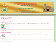 Tablet Screenshot of diocesezedoca-ma.blogspot.com