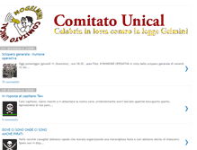 Tablet Screenshot of comitatounical.blogspot.com