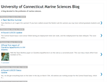 Tablet Screenshot of marinesciences.blogspot.com