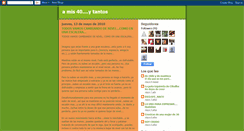 Desktop Screenshot of amis40ytantos.blogspot.com