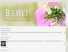 Tablet Screenshot of beritsbilderogscrap.blogspot.com
