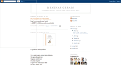 Desktop Screenshot of meninasg.blogspot.com