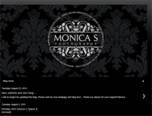 Tablet Screenshot of monicasphoto.blogspot.com