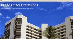 Desktop Screenshot of idoceanside1.blogspot.com