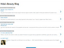 Tablet Screenshot of nidasbeautyblog.blogspot.com