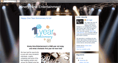 Desktop Screenshot of ninetynineentertainment.blogspot.com