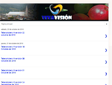 Tablet Screenshot of canalvivavisionnoticias.blogspot.com