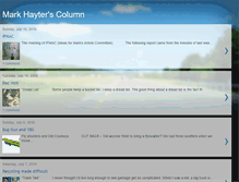Tablet Screenshot of markhayterscolumn.blogspot.com