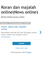 Mobile Screenshot of koranmajalahonline.blogspot.com