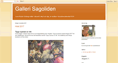 Desktop Screenshot of galleri-sagoliden.blogspot.com