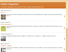 Tablet Screenshot of galleri-sagoliden.blogspot.com