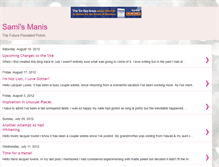 Tablet Screenshot of manisbysami.blogspot.com