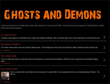 Tablet Screenshot of ghosts-and-demons.blogspot.com