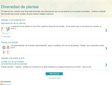 Tablet Screenshot of ladiversidaddelasplantas.blogspot.com