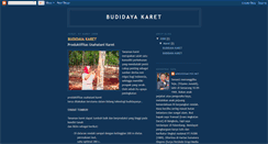 Desktop Screenshot of budidayakaret.blogspot.com