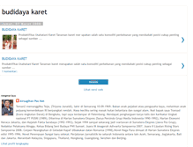 Tablet Screenshot of budidayakaret.blogspot.com