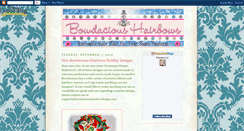 Desktop Screenshot of bowdacioushairbows.blogspot.com