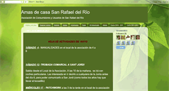 Desktop Screenshot of amasdecasasanrafael.blogspot.com