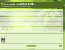 Tablet Screenshot of amasdecasasanrafael.blogspot.com