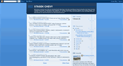 Desktop Screenshot of billstasekchevrolet.blogspot.com