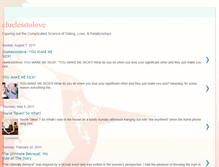 Tablet Screenshot of cluelesstolove.blogspot.com