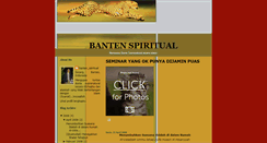 Desktop Screenshot of banten-spritual.blogspot.com