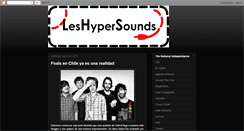 Desktop Screenshot of leshypersounds.blogspot.com