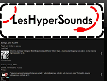 Tablet Screenshot of leshypersounds.blogspot.com