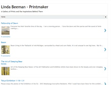 Tablet Screenshot of lindabeemanprintmaker.blogspot.com