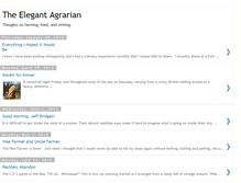 Tablet Screenshot of elegantagrarian.blogspot.com