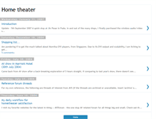 Tablet Screenshot of hometheatertalk.blogspot.com