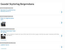 Tablet Screenshot of gausdalskytterlag.blogspot.com