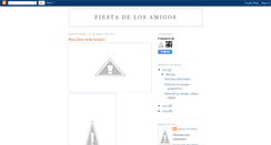 Desktop Screenshot of fiestadelosamigos.blogspot.com