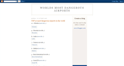 Desktop Screenshot of death-airports.blogspot.com