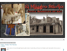 Tablet Screenshot of elmilagrostudio.blogspot.com