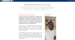 Desktop Screenshot of mocambiqueonline.blogspot.com