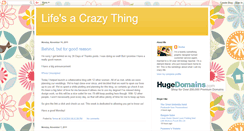 Desktop Screenshot of lifesacrazything.blogspot.com