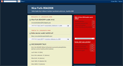 Desktop Screenshot of nicefutisbsm2008.blogspot.com