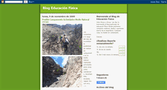 Desktop Screenshot of blogeducacionfisica-administrador.blogspot.com