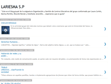 Tablet Screenshot of lariesmasp.blogspot.com